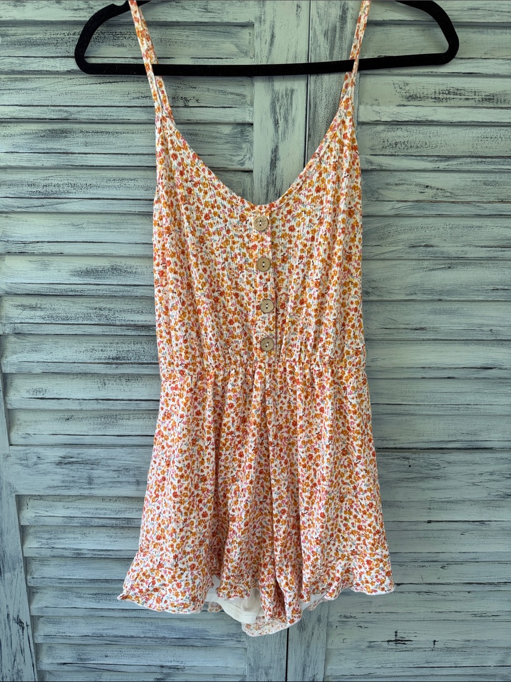 Altar'd State ditsy floral romper Size Small
